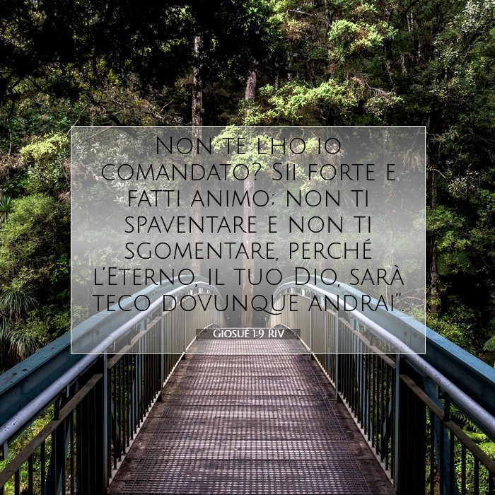 Giosué 1:9 Commento della Bibbia