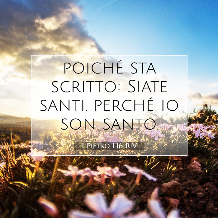 1 Pietro 1:16