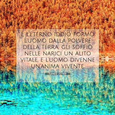 Genesi 2:7 Versetto della Bibbia Spiegato