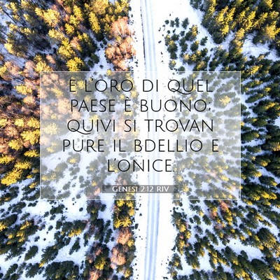 Genesi 2:12 Versetto della Bibbia Spiegato