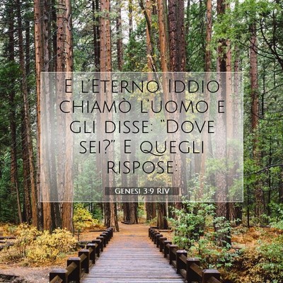 Genesi 3:9 Versetto della Bibbia Spiegato