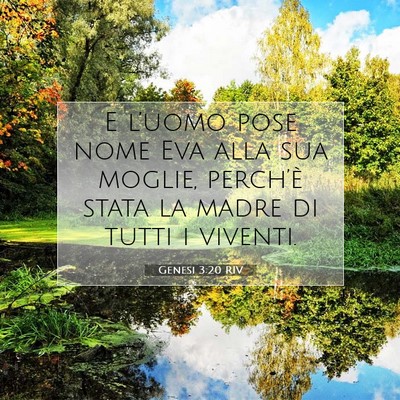 Genesi 3:20 Versetto della Bibbia Spiegato