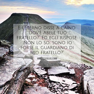 Genesi 4:9 Versetto della Bibbia Spiegato