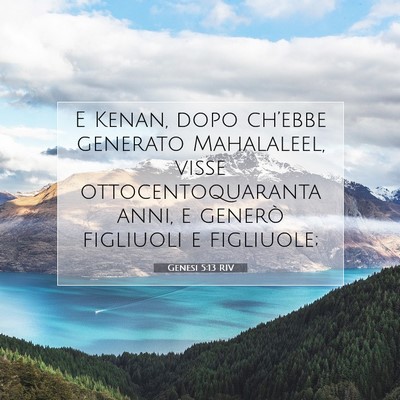 Genesi 5:13 Versetto della Bibbia Spiegato