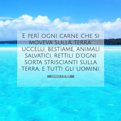 Genesi 7:21 Versetto della Bibbia Spiegato