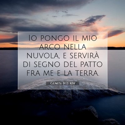Genesi 9:13 Versetto della Bibbia Spiegato