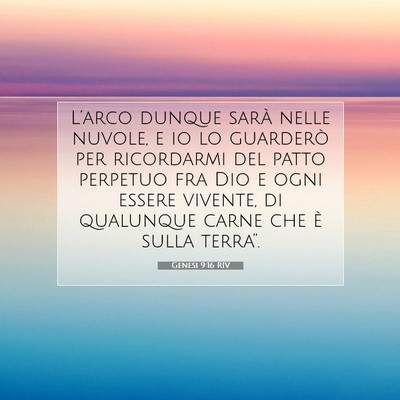 Genesi 9:16 Versetto della Bibbia Spiegato