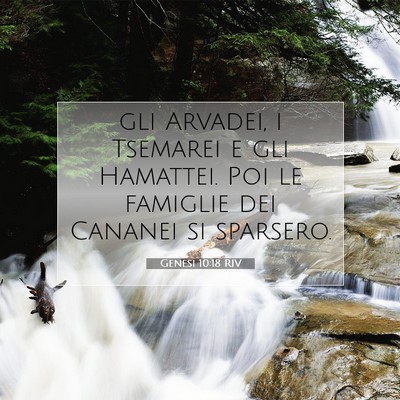 Genesi 10:18 Versetto della Bibbia Spiegato