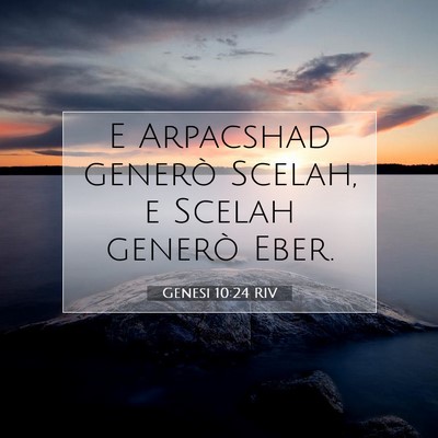 Genesi 10:24 Versetto della Bibbia Spiegato