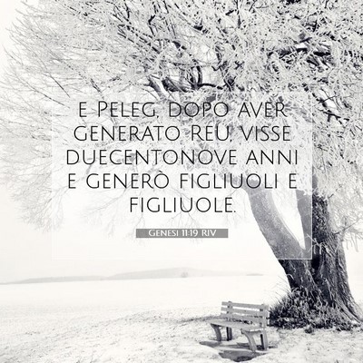 Genesi 11:19 Versetto della Bibbia Spiegato