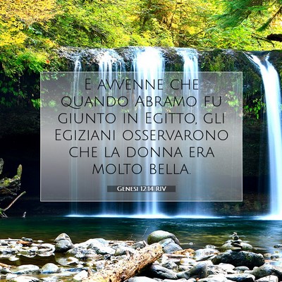 Genesi 12:14 Versetto della Bibbia Spiegato