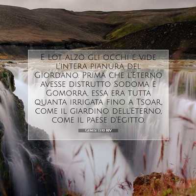 Genesi 13:10 Versetto della Bibbia Spiegato