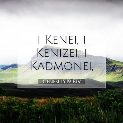 Genesi 15:19 Versetto della Bibbia Spiegato