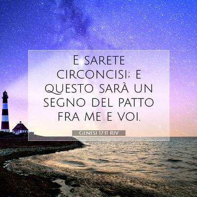 Genesi 17:11 Versetto della Bibbia Spiegato