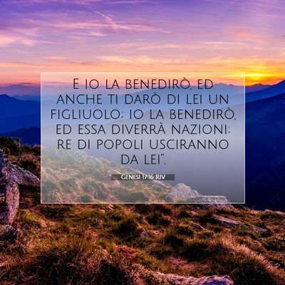 Genesi 17:16 RIV Immagine del Versetto della Bibbia
