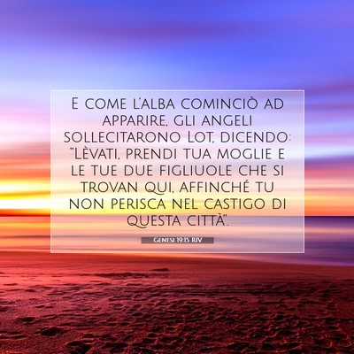 Genesi 19:15 Versetto della Bibbia Spiegato