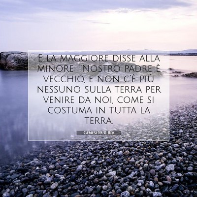 Genesi 19:31 Versetto della Bibbia Spiegato