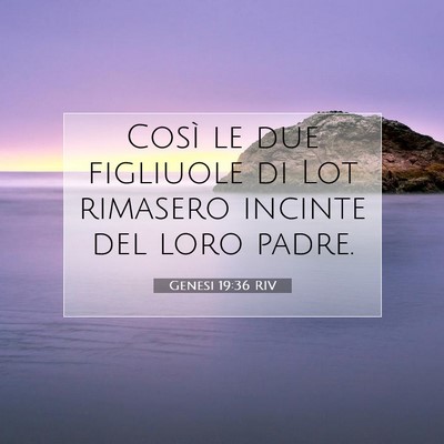 Genesi 19:36 Versetto della Bibbia Spiegato