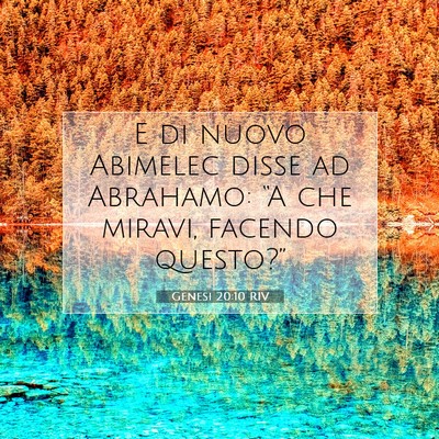 Genesi 20:10 Versetto della Bibbia Spiegato