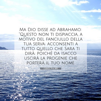 Genesi 21:12 Versetto della Bibbia Spiegato