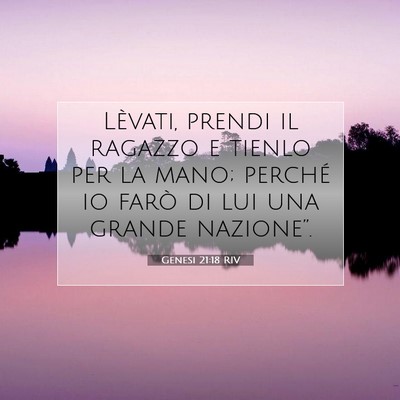 Genesi 21:18 Versetto della Bibbia Spiegato