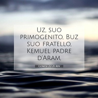 Genesi 22:21 Versetto della Bibbia Spiegato