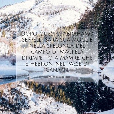 Genesi 23:19 Versetto della Bibbia Spiegato