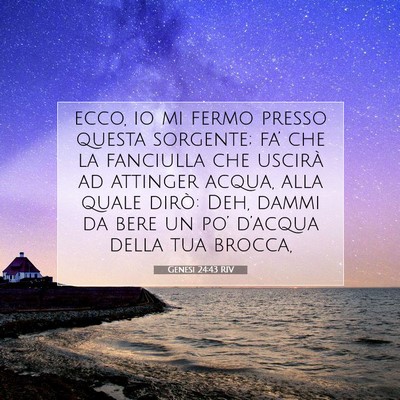 Genesi 24:43 Versetto della Bibbia Spiegato