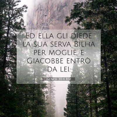 Genesi 30:4 Versetto della Bibbia Spiegato