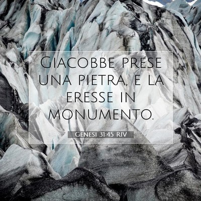 Genesi 31:45 Versetto della Bibbia Spiegato