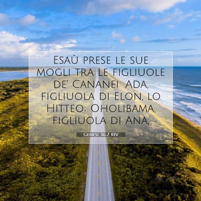 Genesi 36:2 Versetto della Bibbia Spiegato