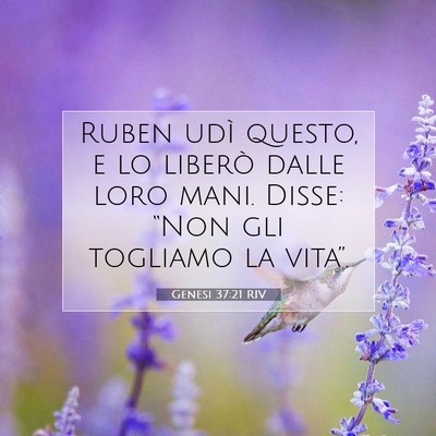 Genesi 37:21 Versetto della Bibbia Spiegato