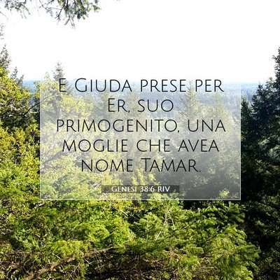 Genesi 38:6 RIV Immagine del Versetto della Bibbia