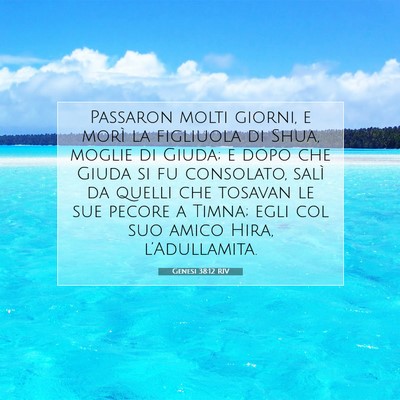 Genesi 38:12 RIV Immagine del Versetto della Bibbia