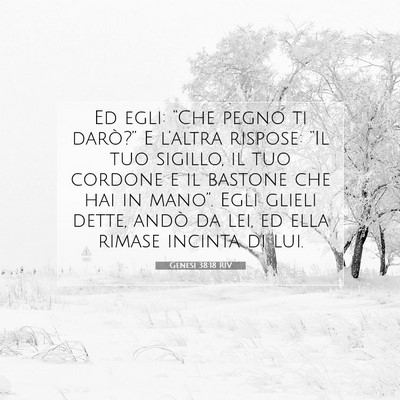 Genesi 38:18 Versetto della Bibbia Spiegato