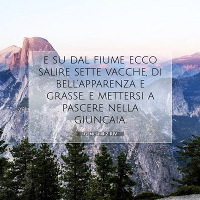 Genesi 41:2 Versetto della Bibbia Spiegato