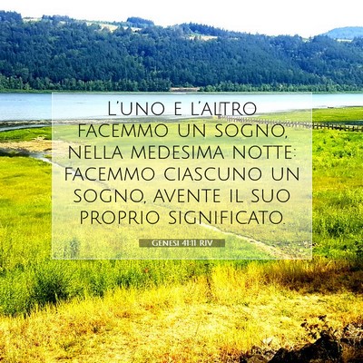 Genesi 41:11 Versetto della Bibbia Spiegato