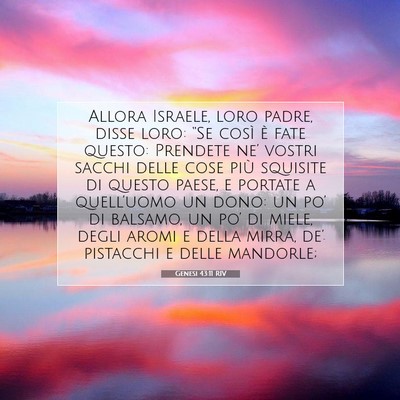 Genesi 43:11 Versetto della Bibbia Spiegato