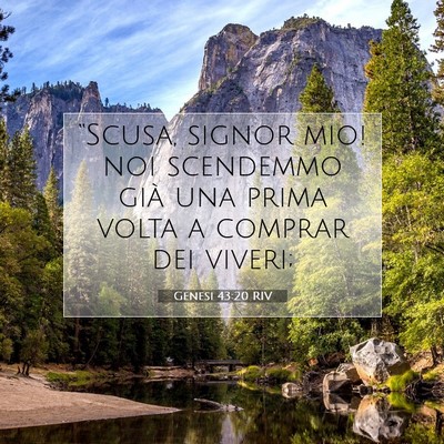 Genesi 43:20 Versetto della Bibbia Spiegato