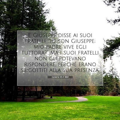 Genesi 45:3 Versetto della Bibbia Spiegato
