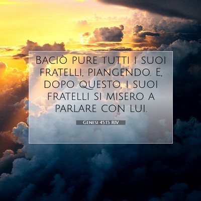 Genesi 45:15 RIV Immagine del Versetto della Bibbia