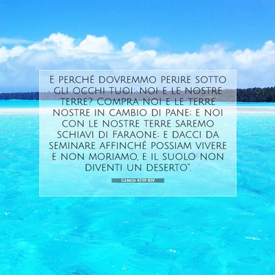 Genesi 47:19 Versetto della Bibbia Spiegato