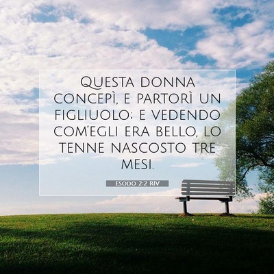 Esodo 2:2 Versetto della Bibbia Spiegato