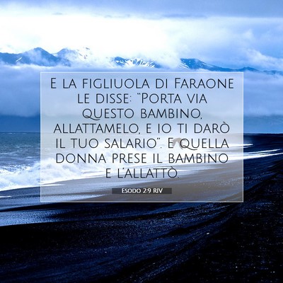 Esodo 2:9 Versetto della Bibbia Spiegato