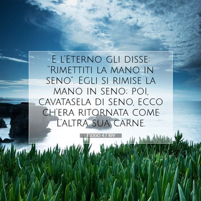 Esodo 4:7 Versetto della Bibbia Spiegato