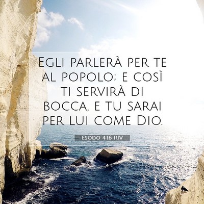 Esodo 4:16 Versetto della Bibbia Spiegato