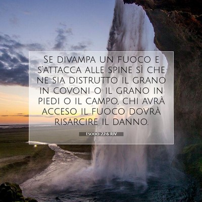 Esodo 22:6 Versetto della Bibbia Spiegato