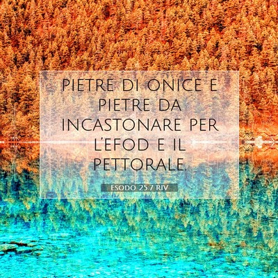 Esodo 25:7 Versetto della Bibbia Spiegato