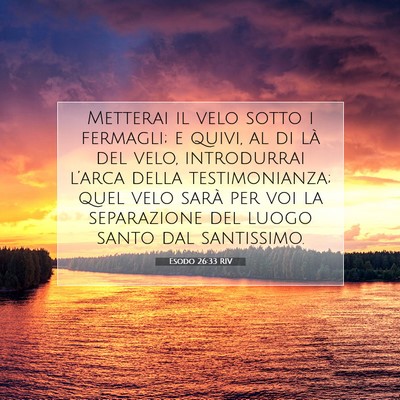 Esodo 26:33 Versetto della Bibbia Spiegato