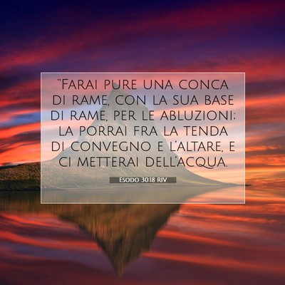 Esodo 30:18 Versetto della Bibbia Spiegato